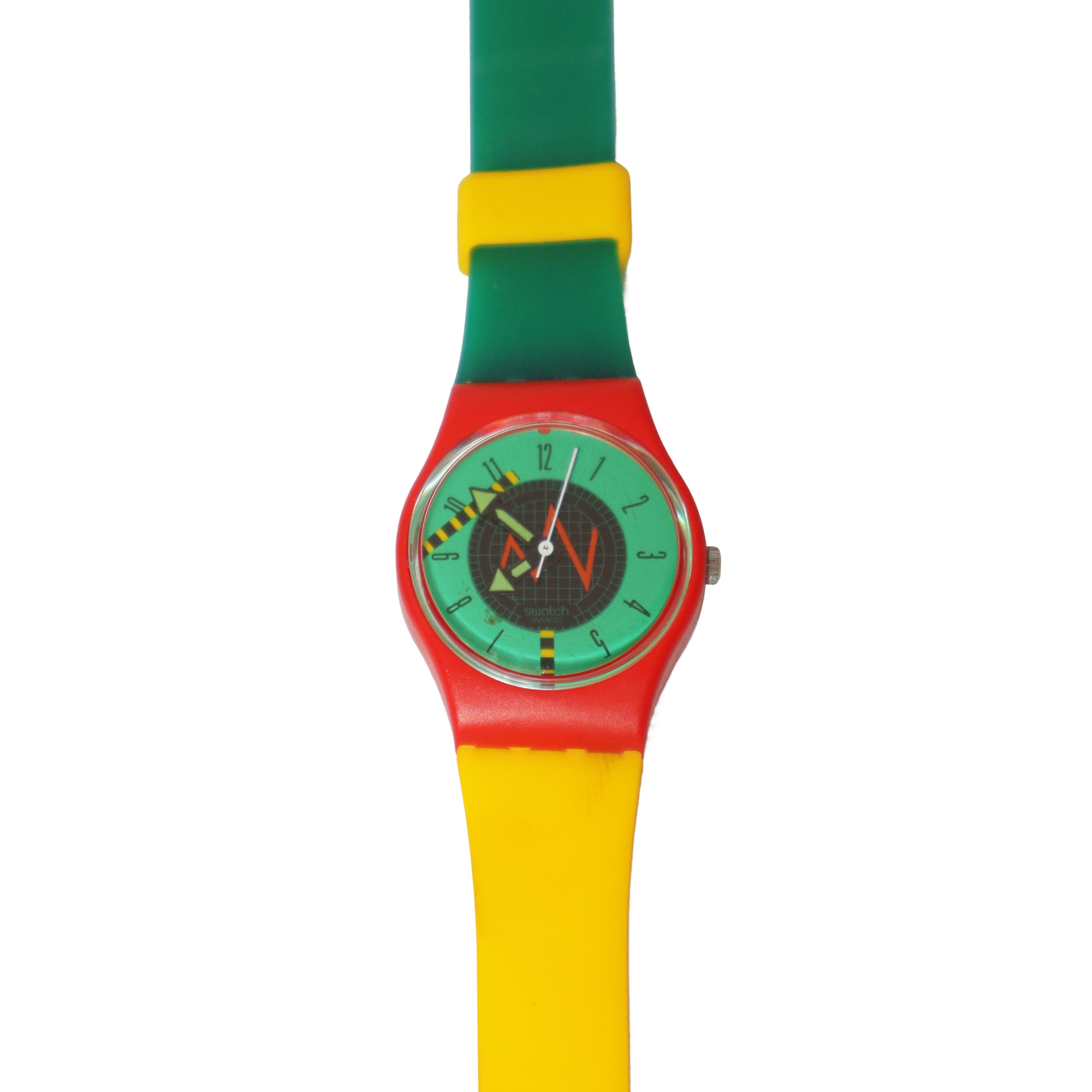 Swatch Swiss - Gruppo di due orologi da polso (Radar LR106 e Bike Dance Traffic Jam)