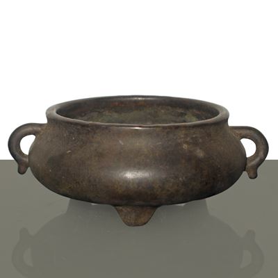 Bruciatore di Incenso in Bronzo