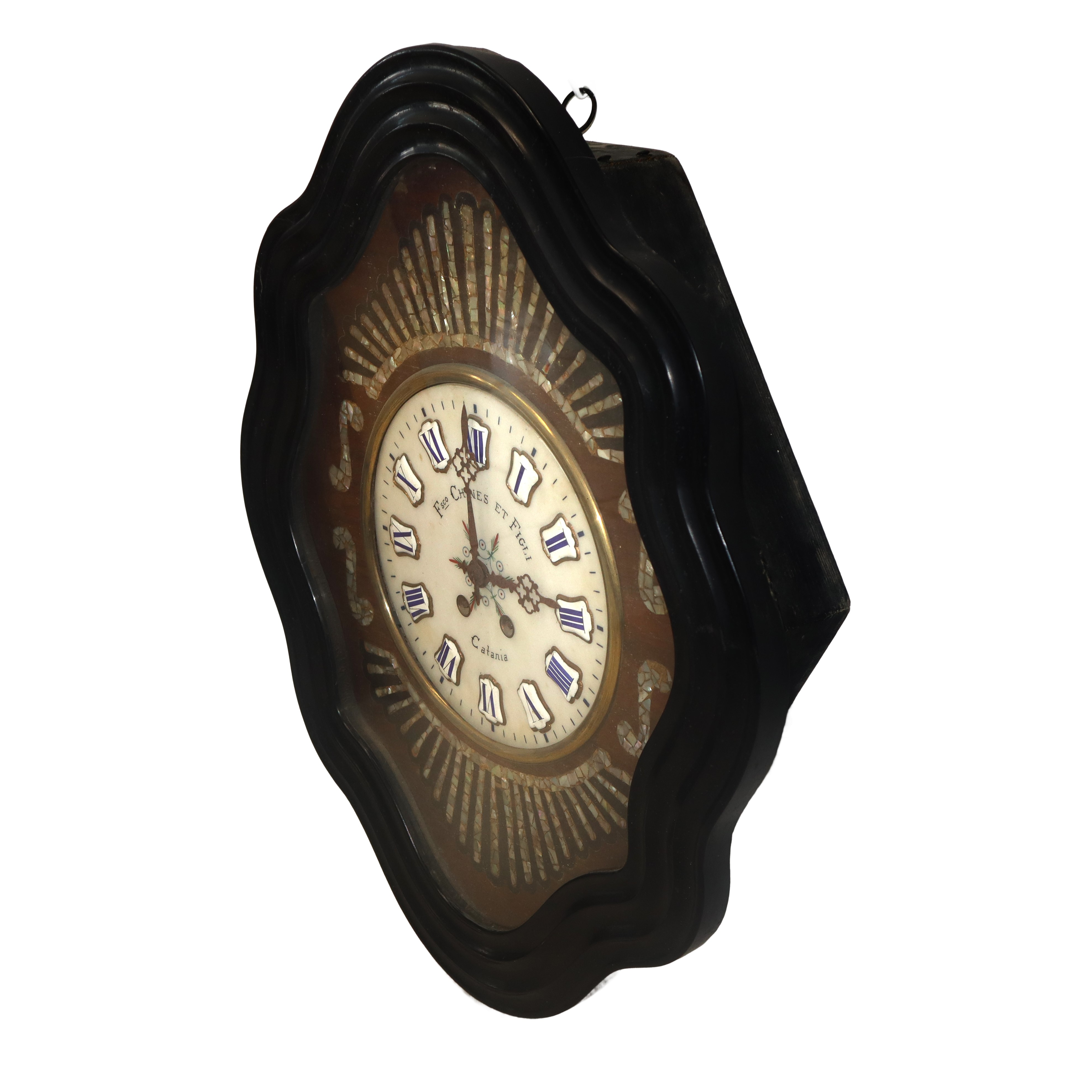 Orologio ad occhio di bue, H cm 62x50