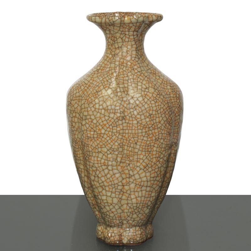 Vaso Cinese con Smaltatura di Tipo Ge