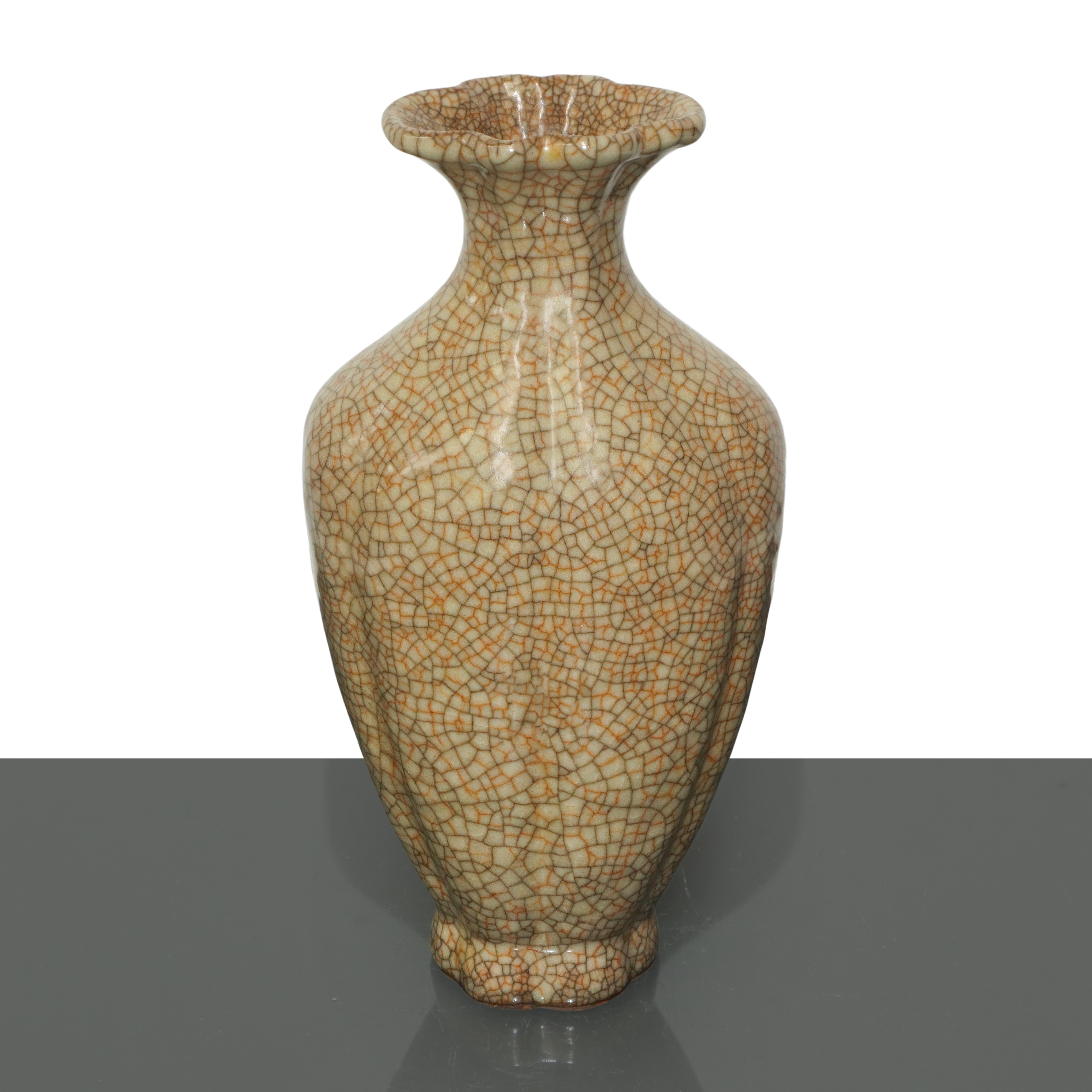 Vaso Cinese con Smaltatura di Tipo Ge