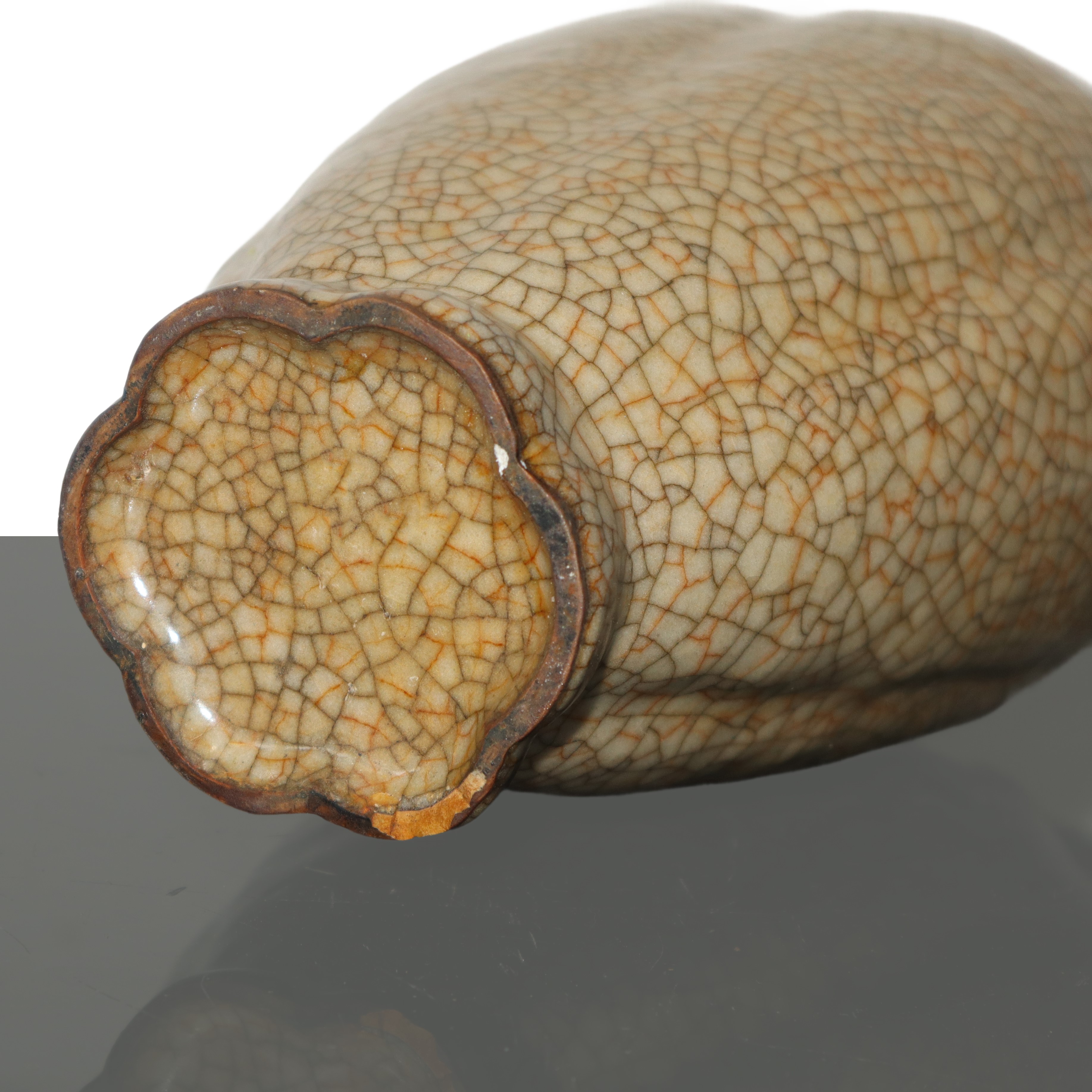 Vaso Cinese con Smaltatura di Tipo Ge