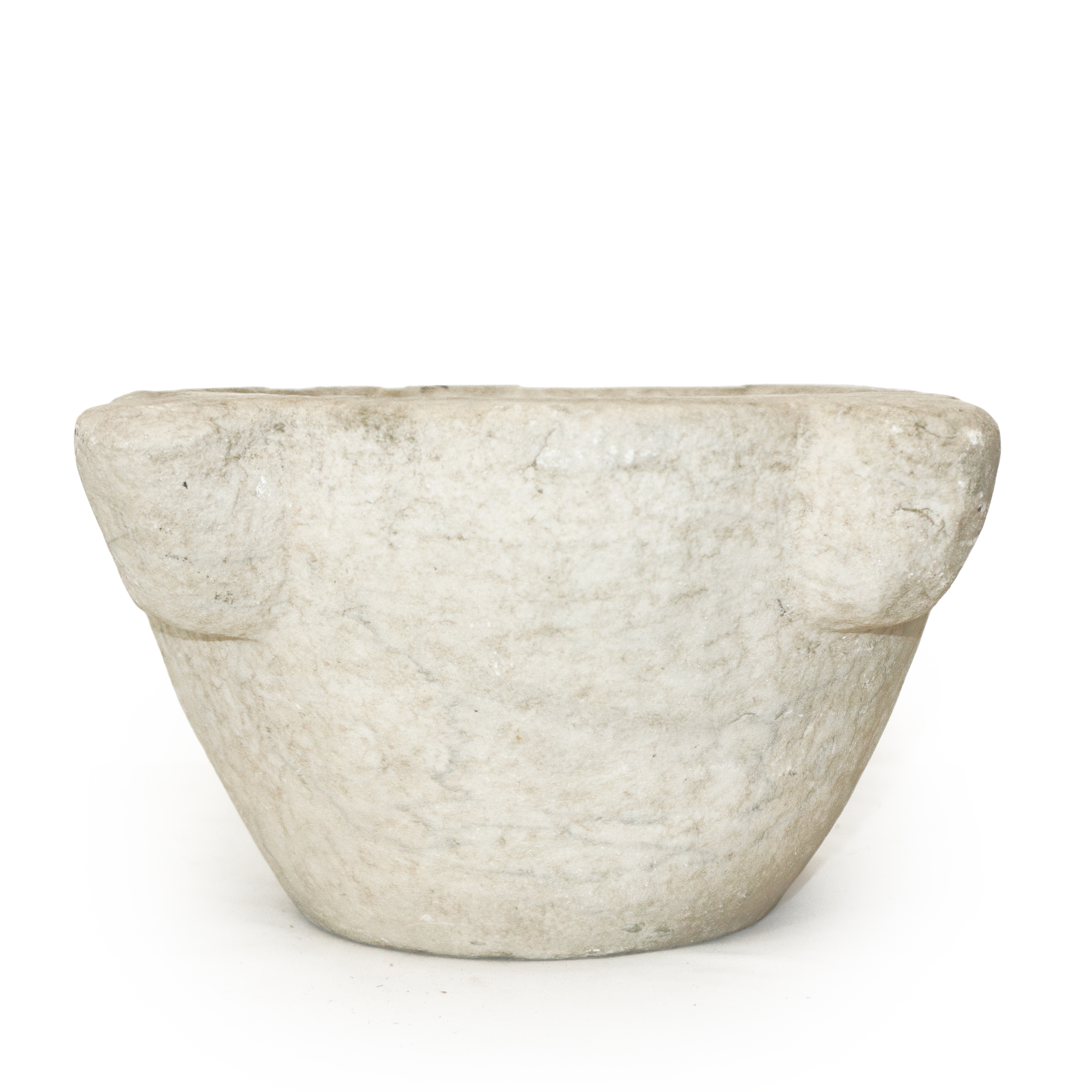 Mortaio in Marmo Bianco