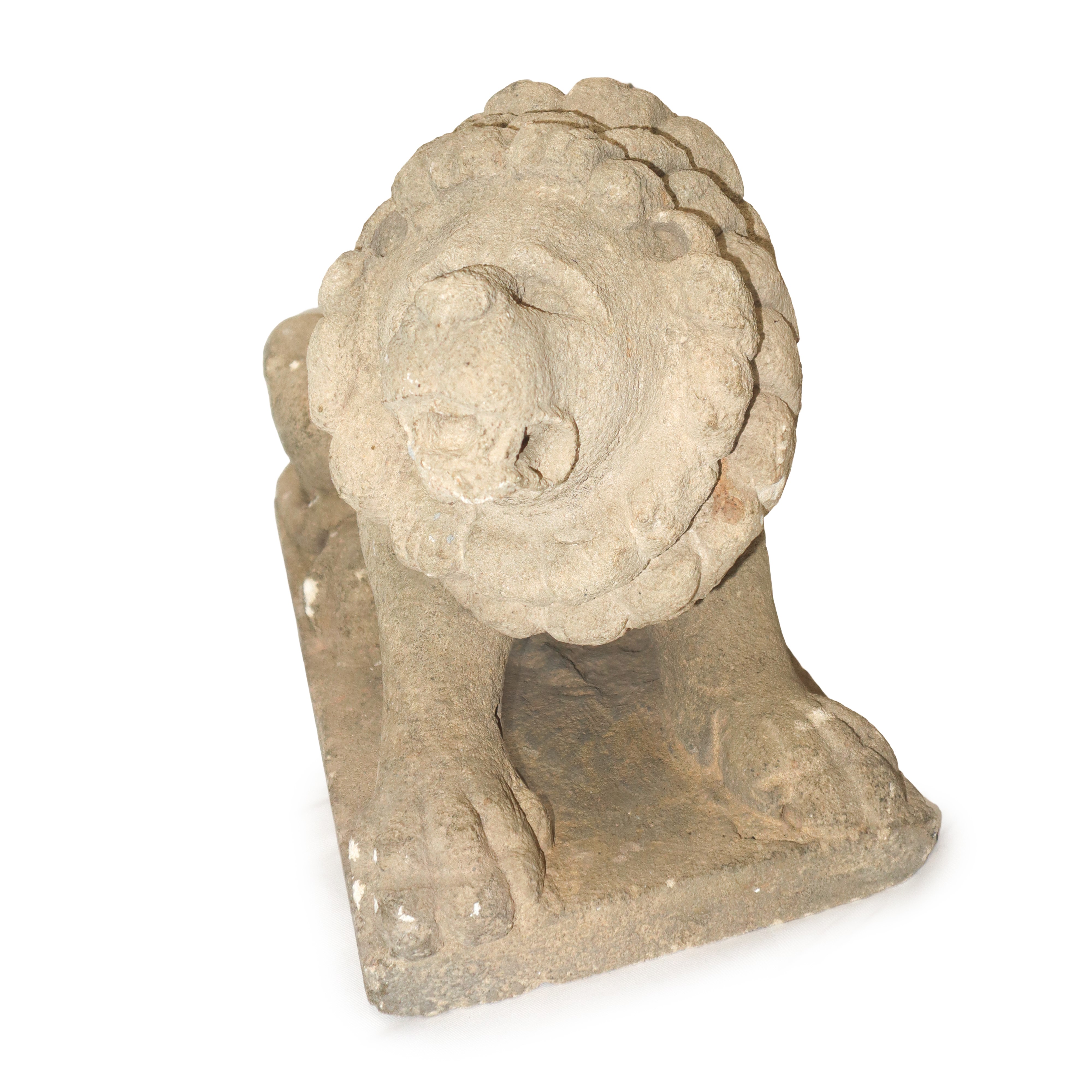 Leone, Scultura in Pietra Bianca di Noto