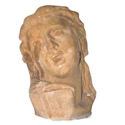 Maddalena, Volto in Terracotta