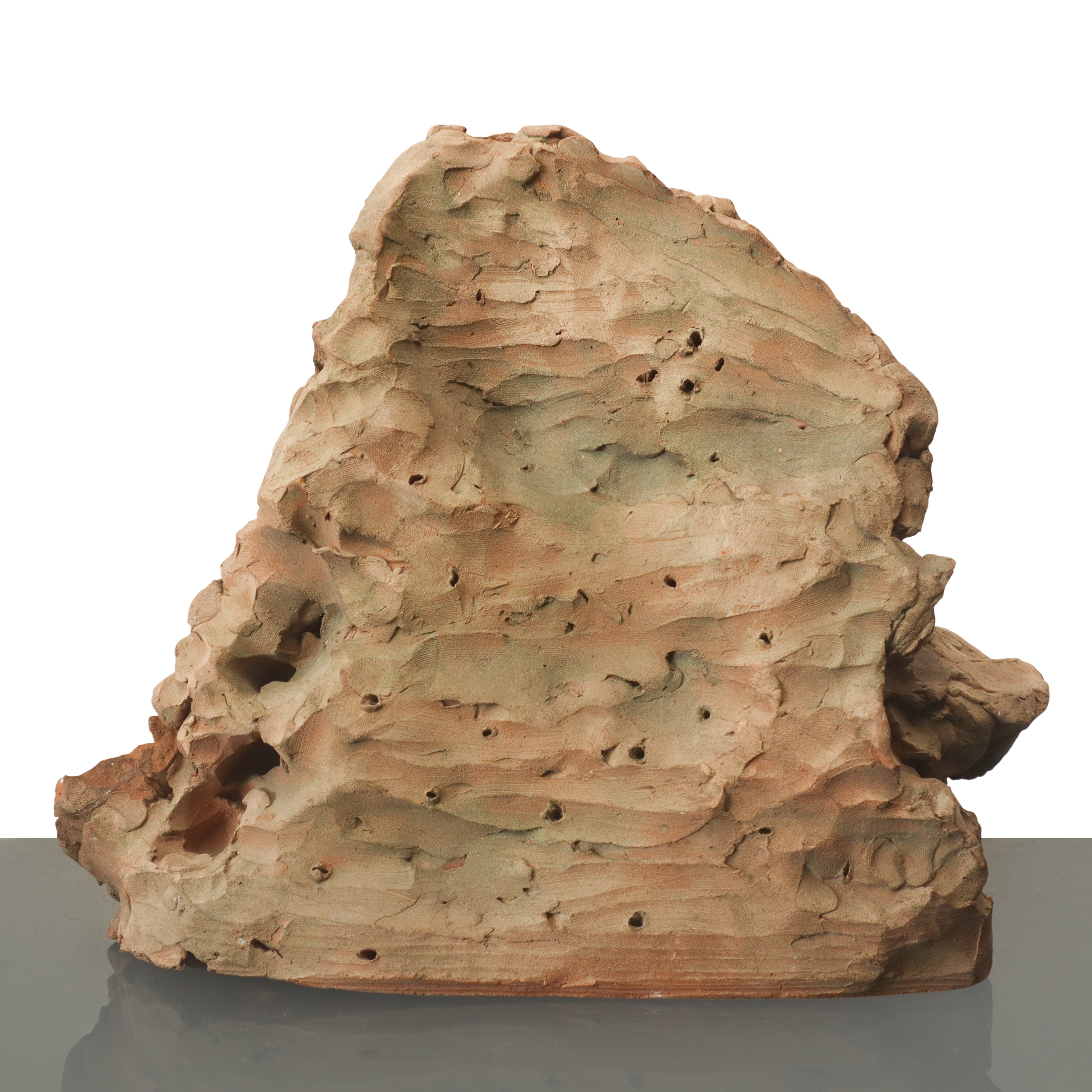 Maternità "In dolce atto di amore", scultura in terracotta