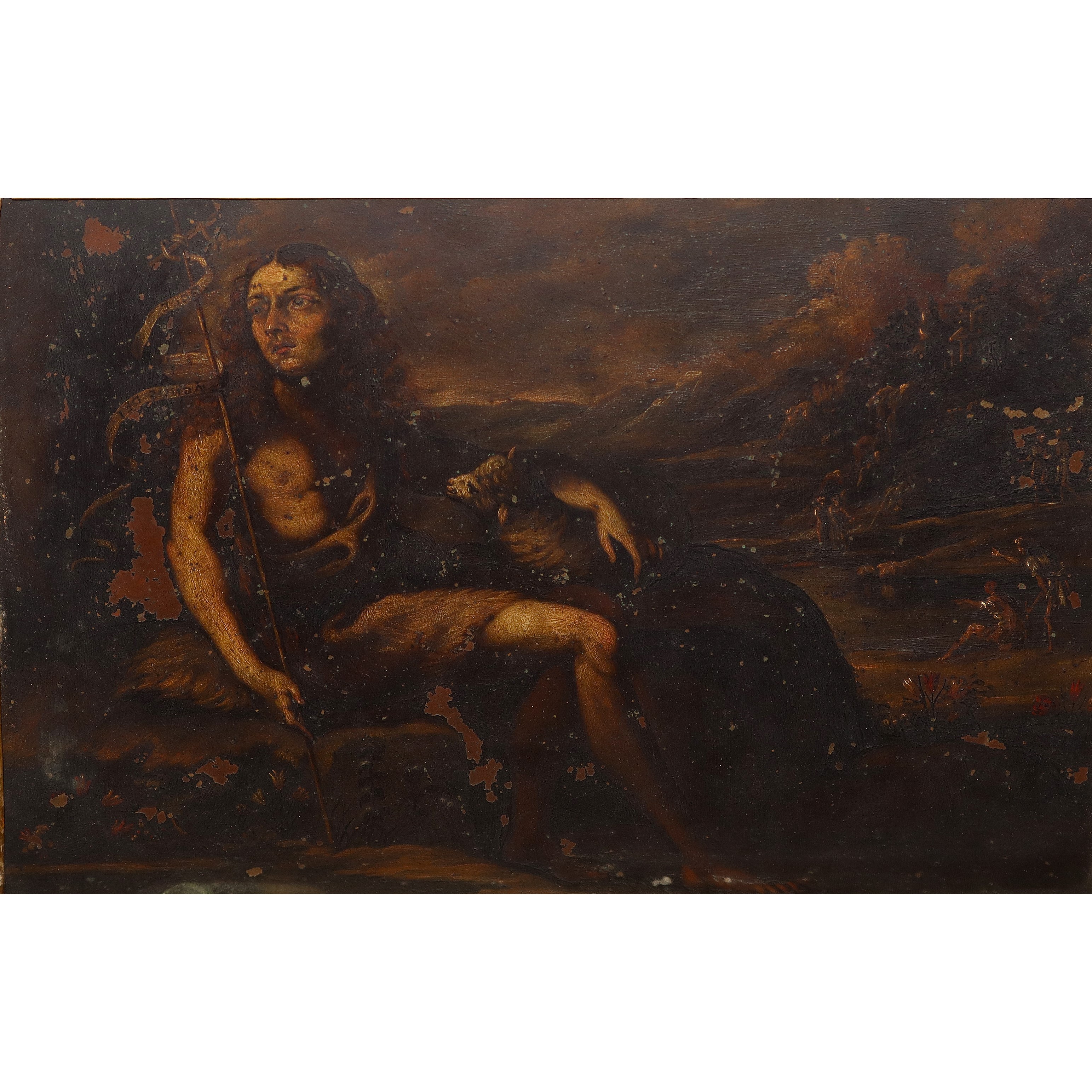 San Giovanni Battista nel deserto