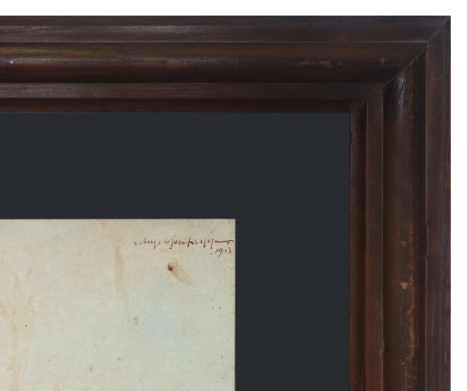 Angelo Sanfilippo - Giare in terracotta con l'Etna sullo sfondo, acquerello su carta