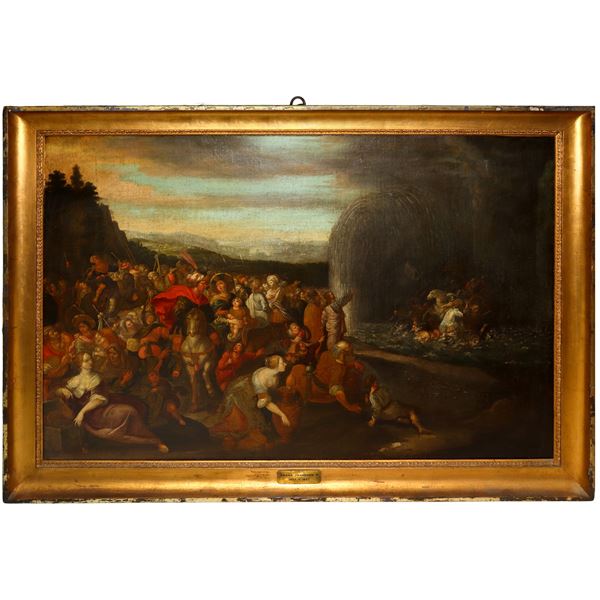 Frans  Francken III - The crossing of the Red Sea