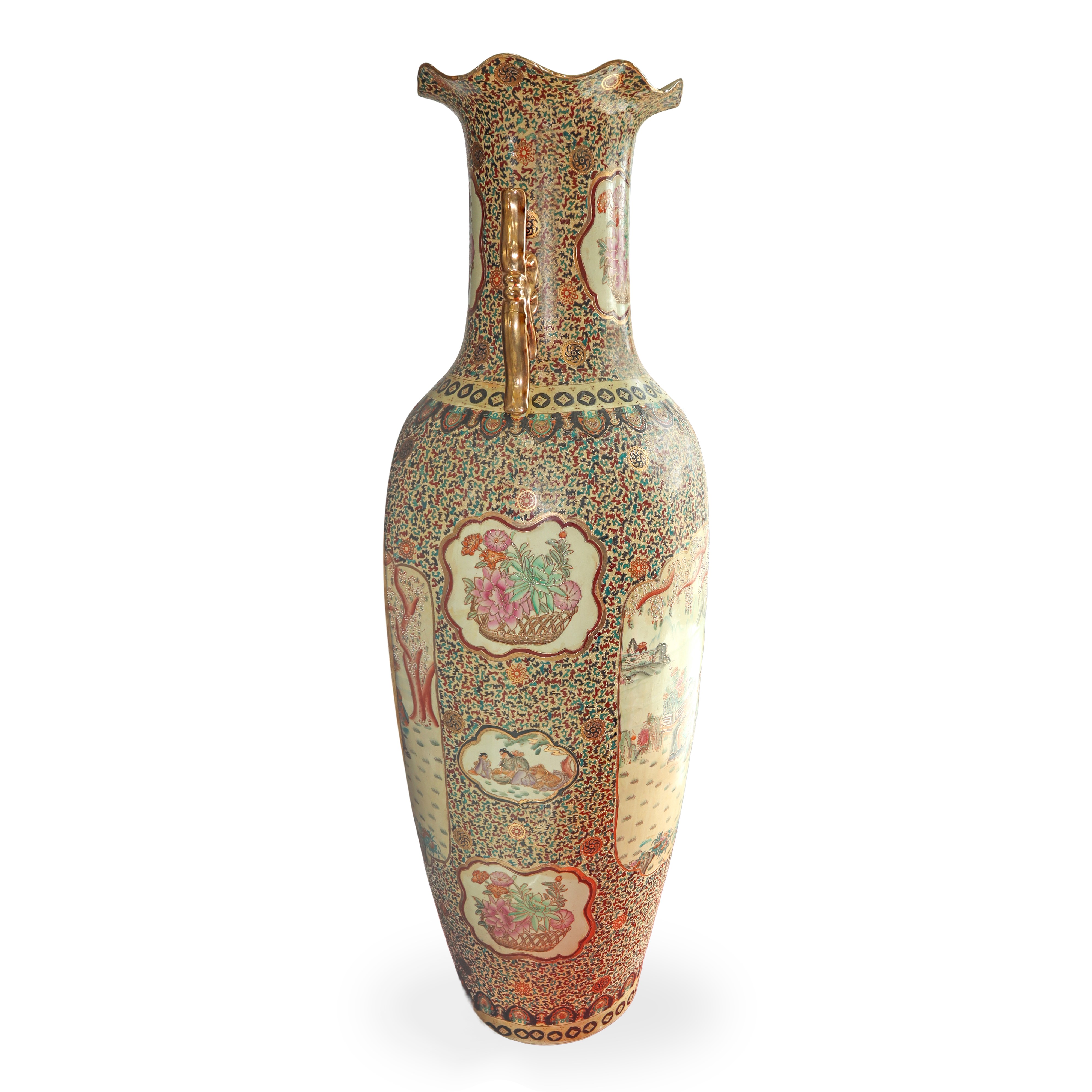 Grande vaso in porcellana cinese