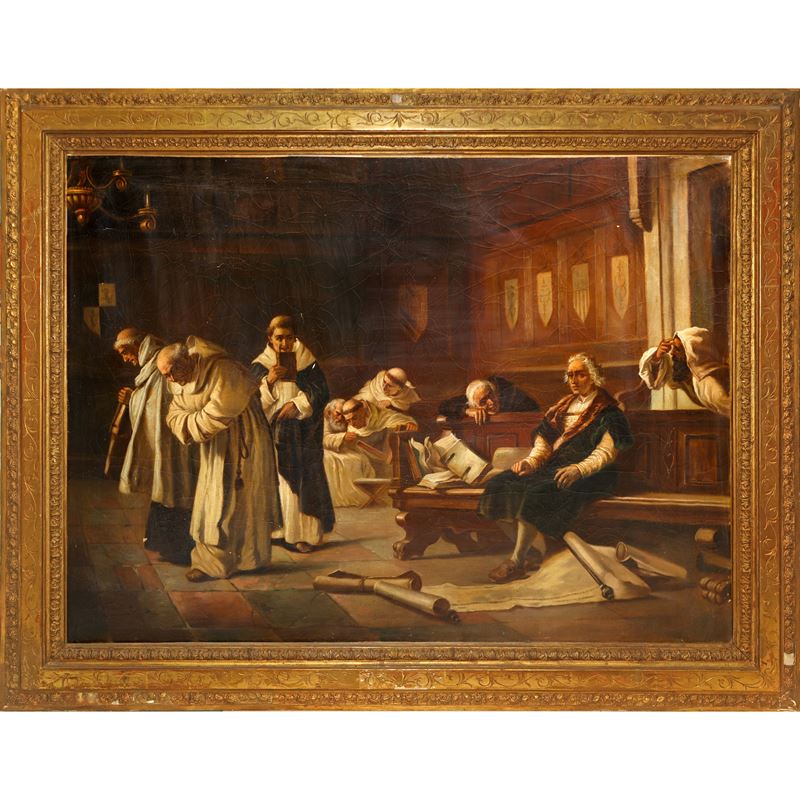 Cristoforo Colombo deriso dai dottori di Salamanca