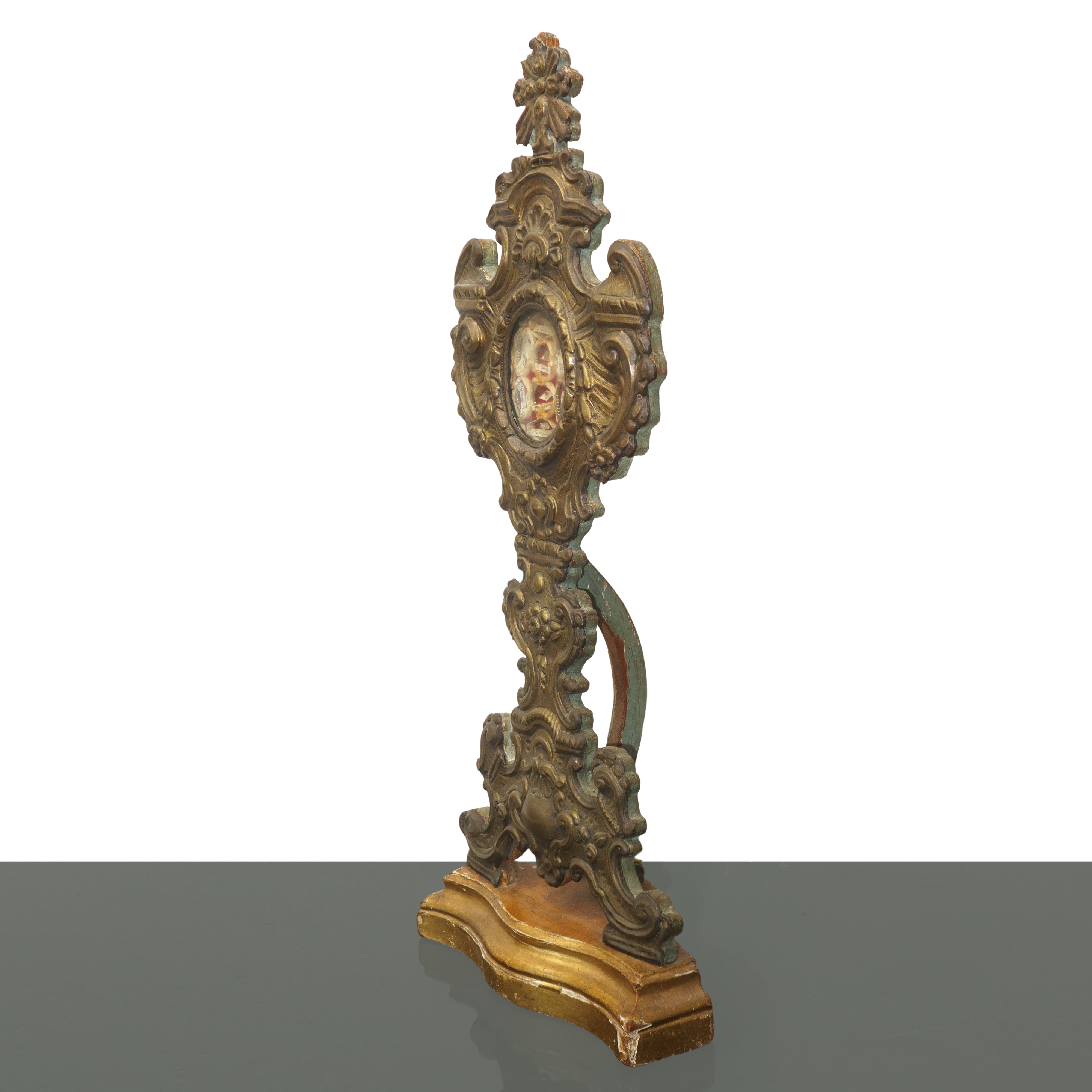 Reliquiario in ottone di Sant’Olimpio, XIX secolo