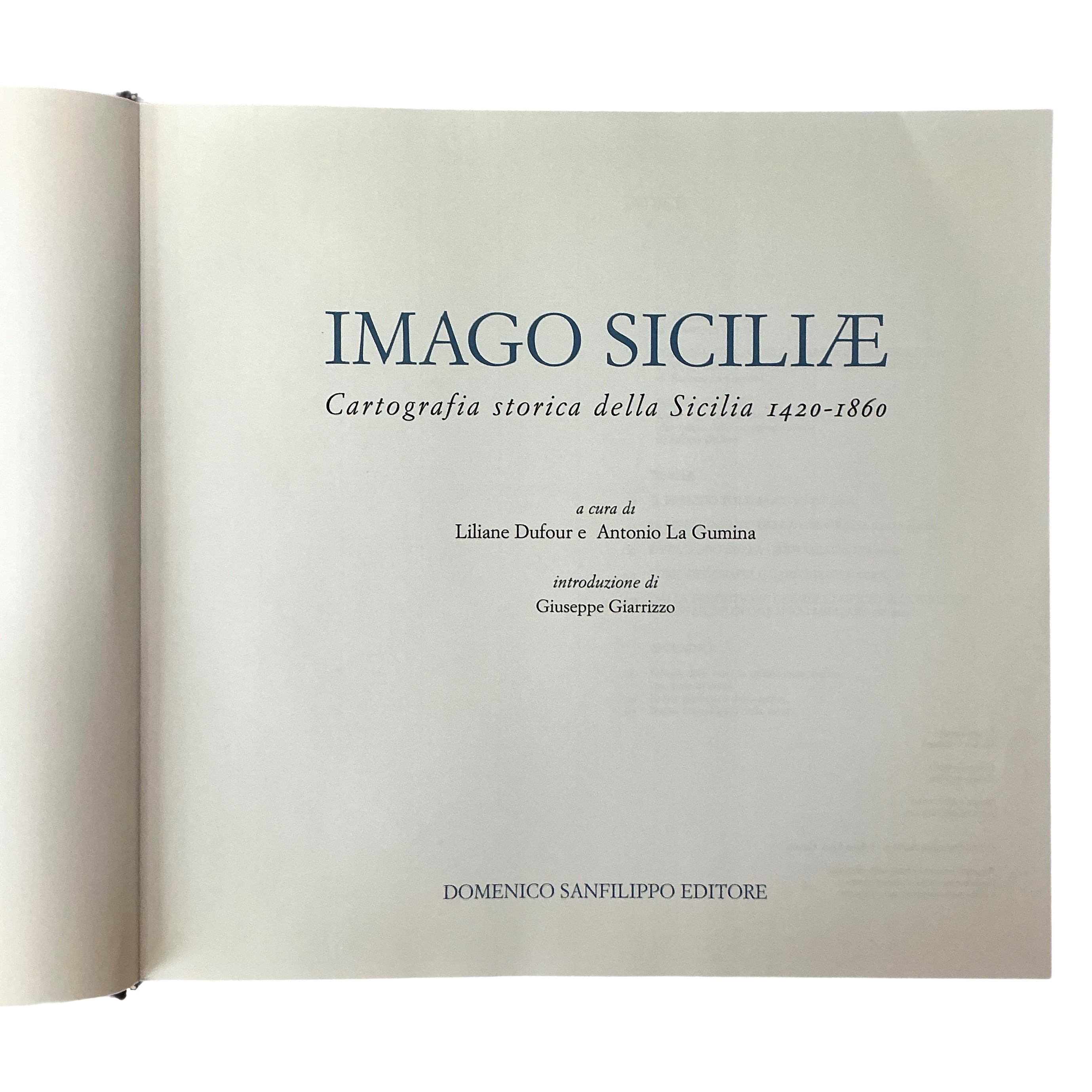 Imago Siciliae. Cartografia storica della Sicilia 1420-1860