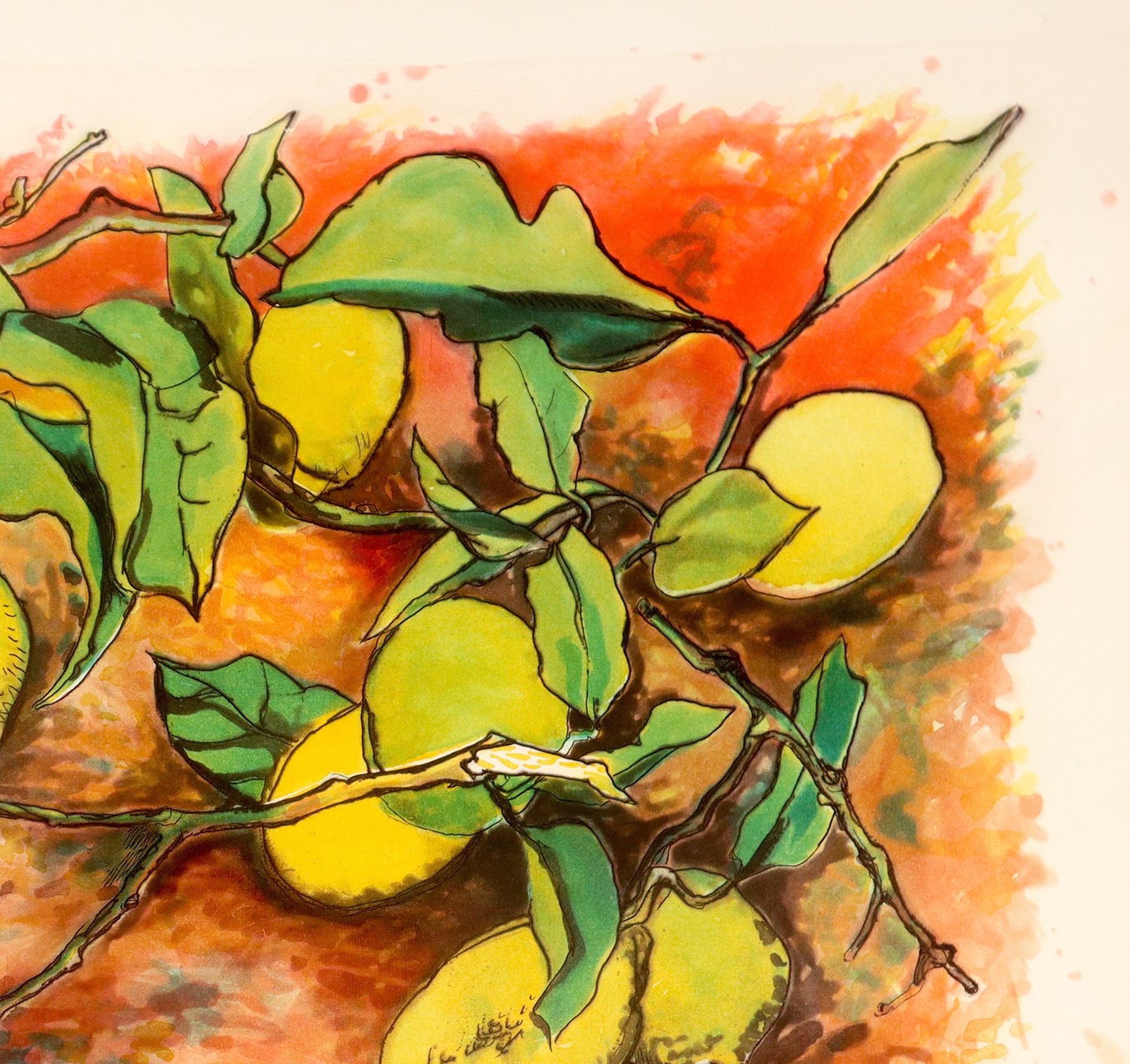 Natura morta con limoni