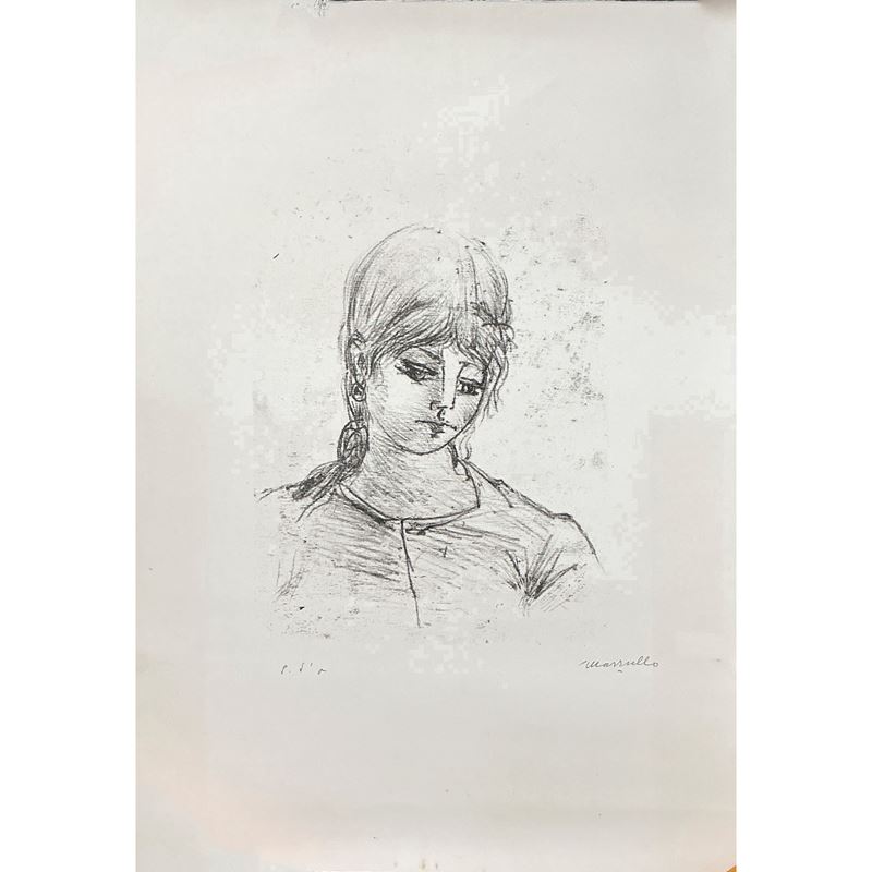 Giuseppe Mazzullo - Volto di Donna