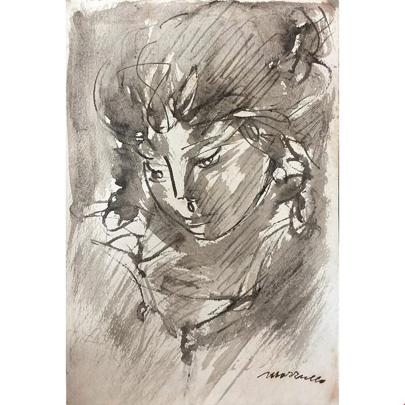 Giuseppe Mazzullo - Volto di Donna
