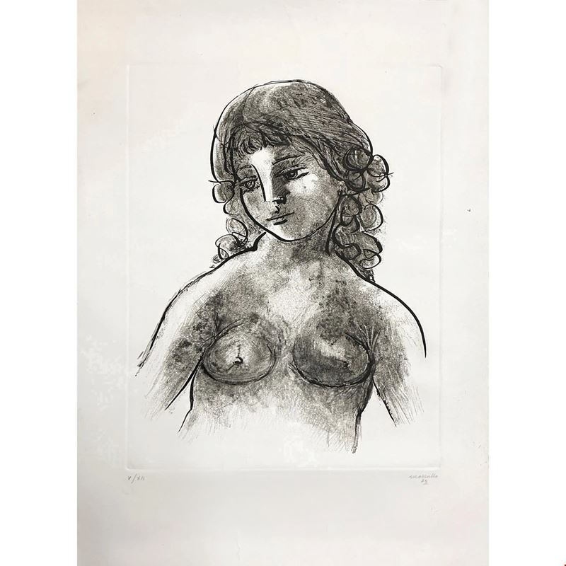 Giuseppe Mazzullo - Mezzobusto di Donna
