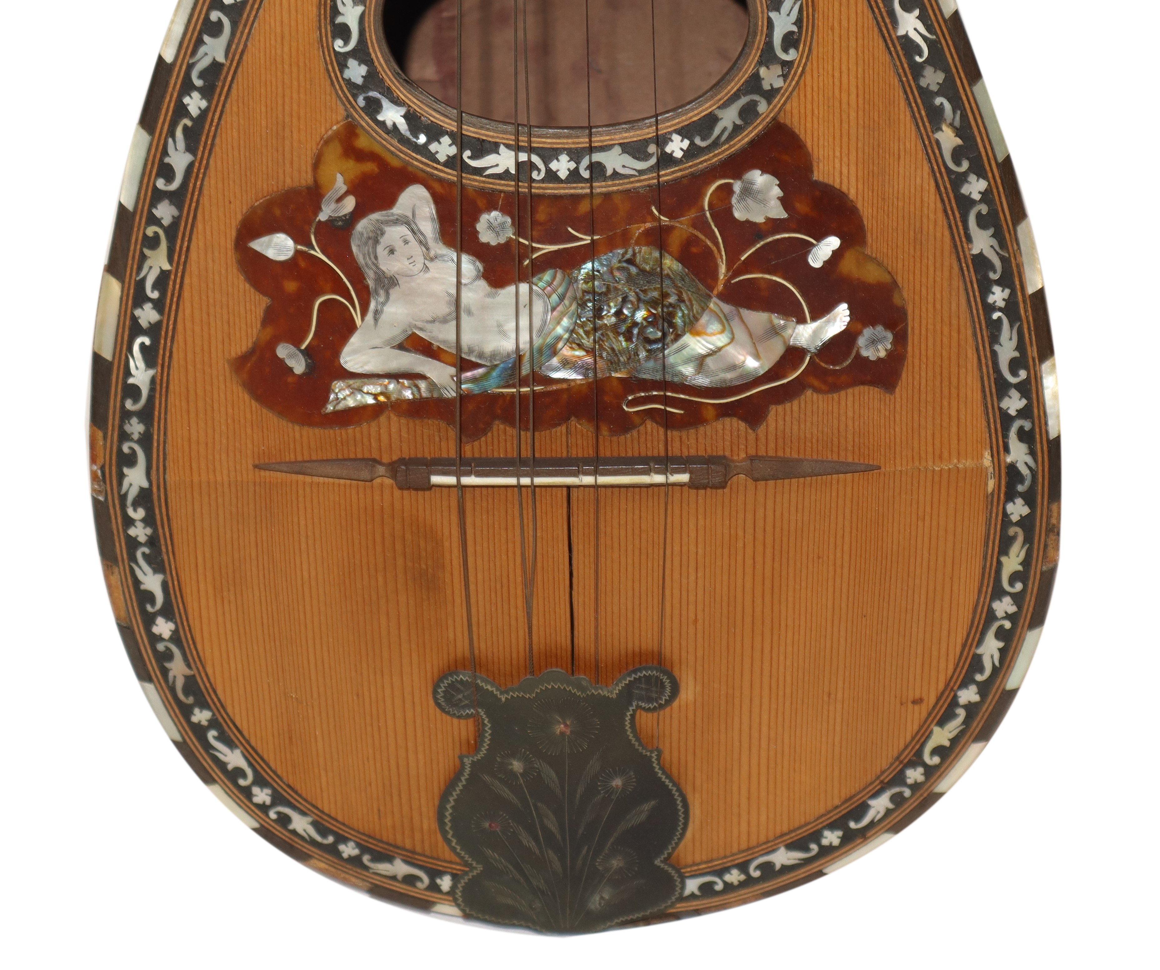 Mandolino napoletano, oggetto d'arte musicale