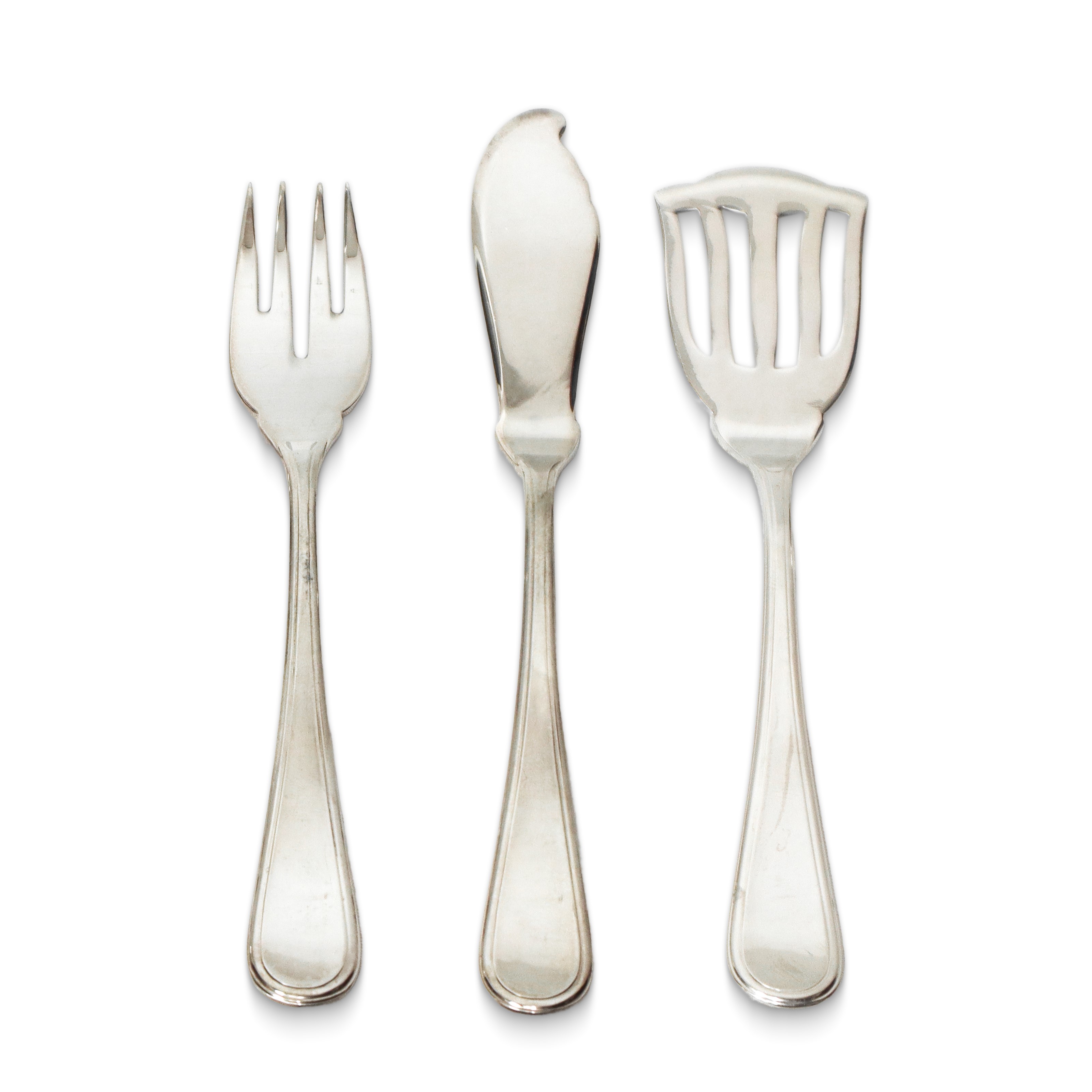 Servizio di posate in argento 800 da 12