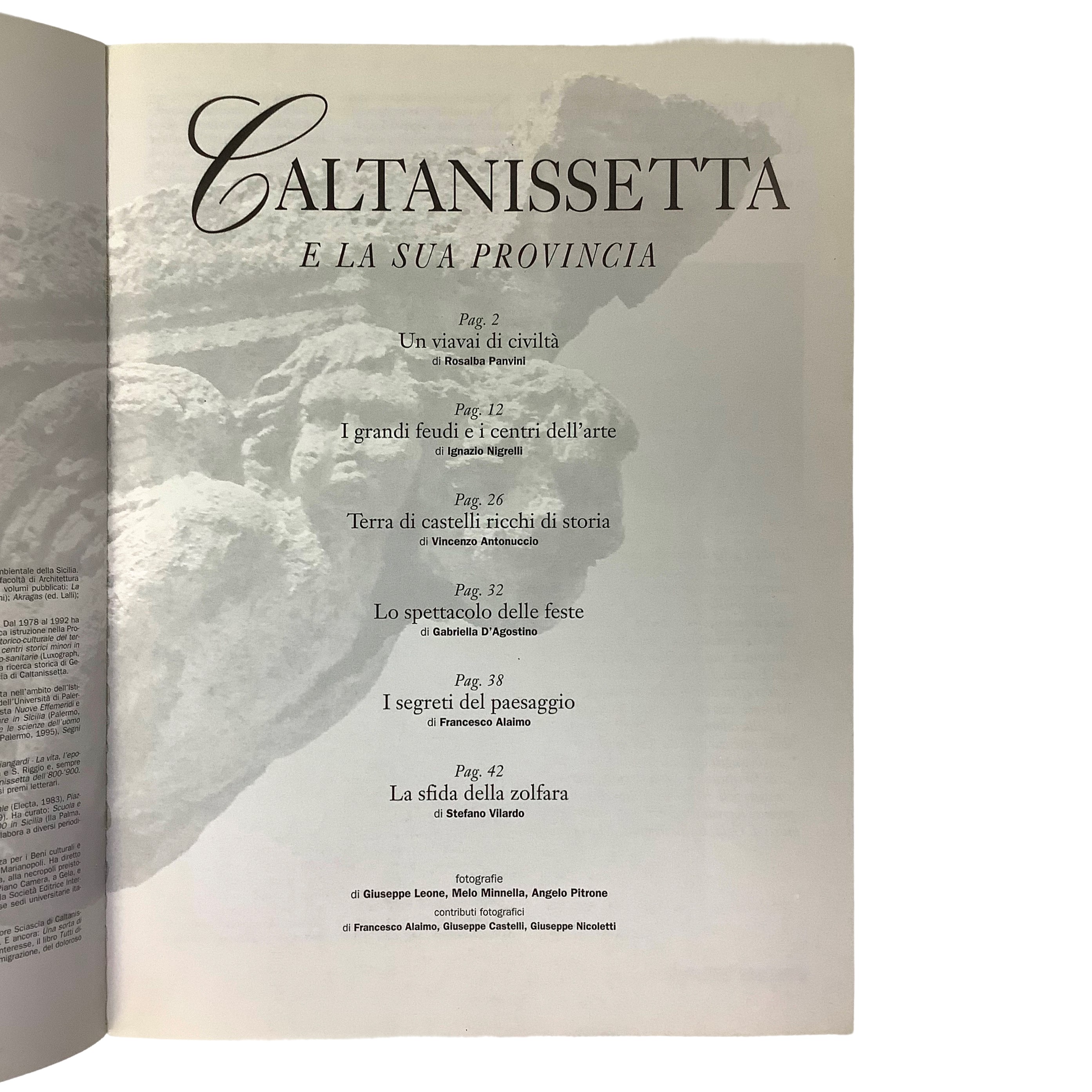 Caltanissetta e la sua provincia