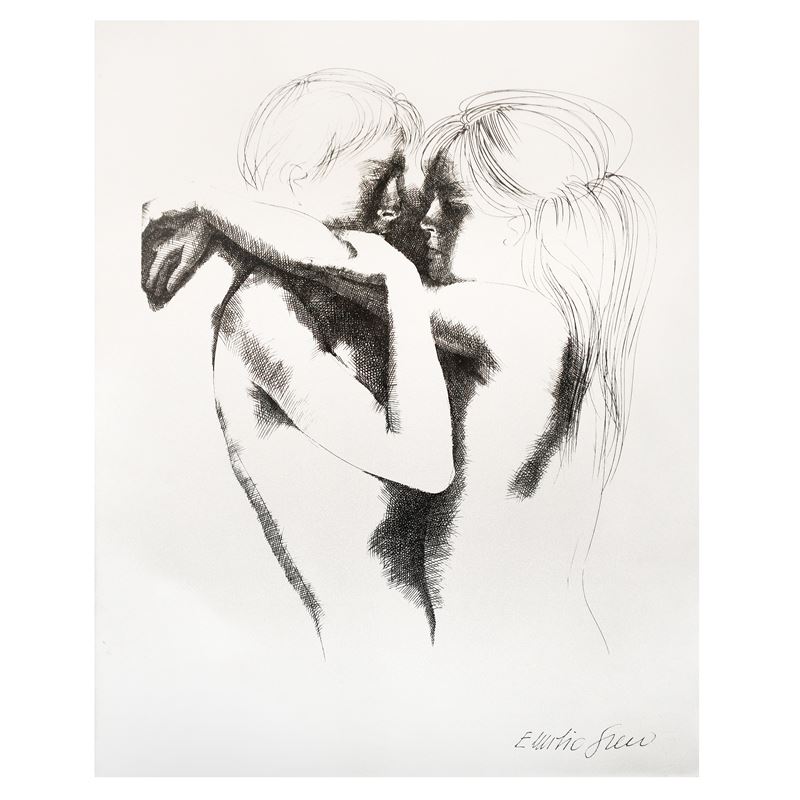 Emilio Greco - Commiato - lastra d'argento, h cm 30x25