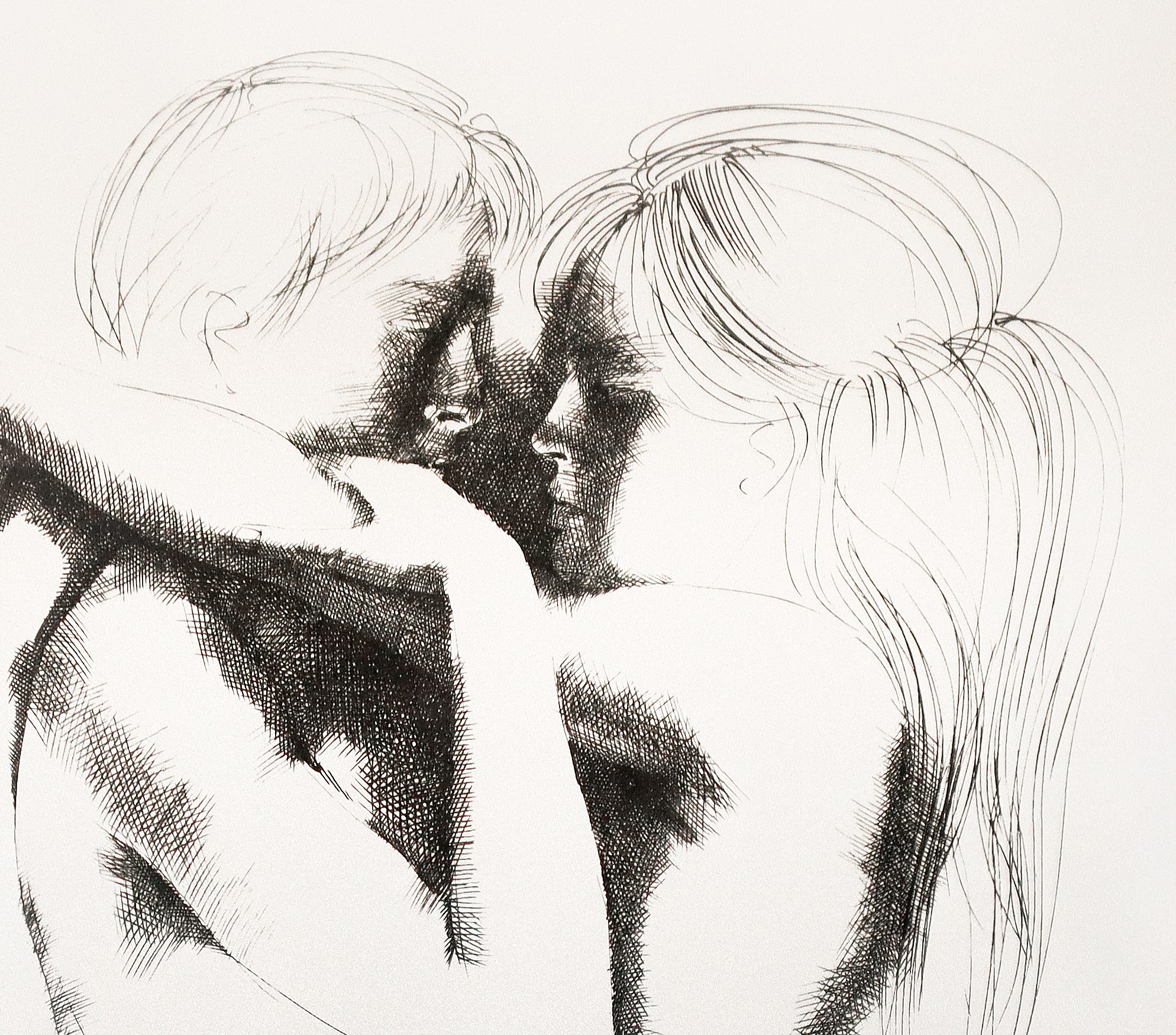 Emilio Greco - Commiato - lastra d'argento, h cm 30x25