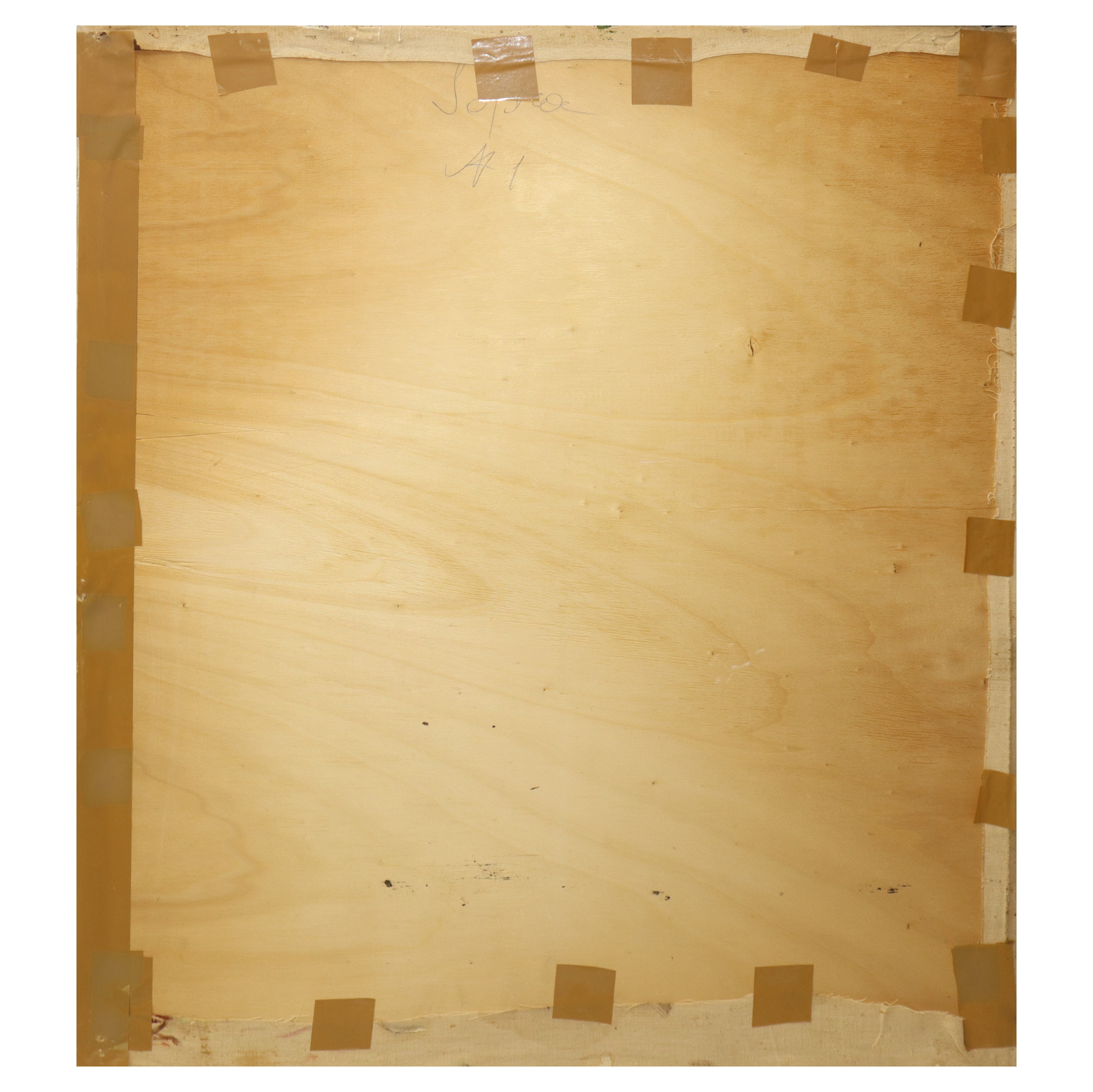 Pastori con armenti, pannello in legno