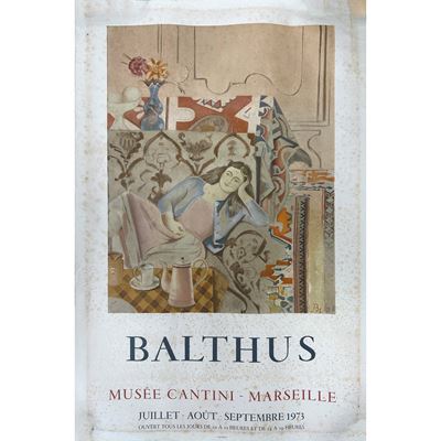Locandina Mostra di Balthus
