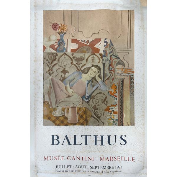 Poster of Balthus' exhibition