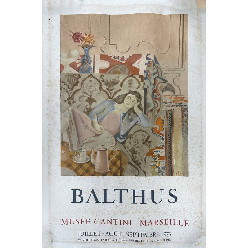 Locandina Mostra di Balthus