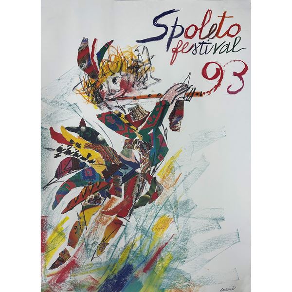 Poster for the Spoleto Festival of Two Worlds