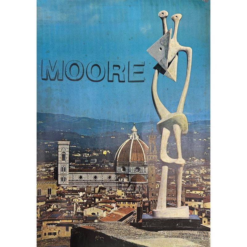Locandina Mostra Henry Moore