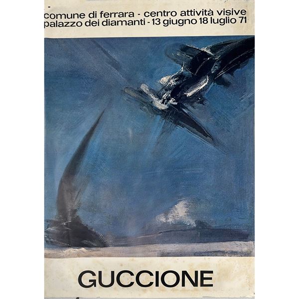 Guccione exhibition poster