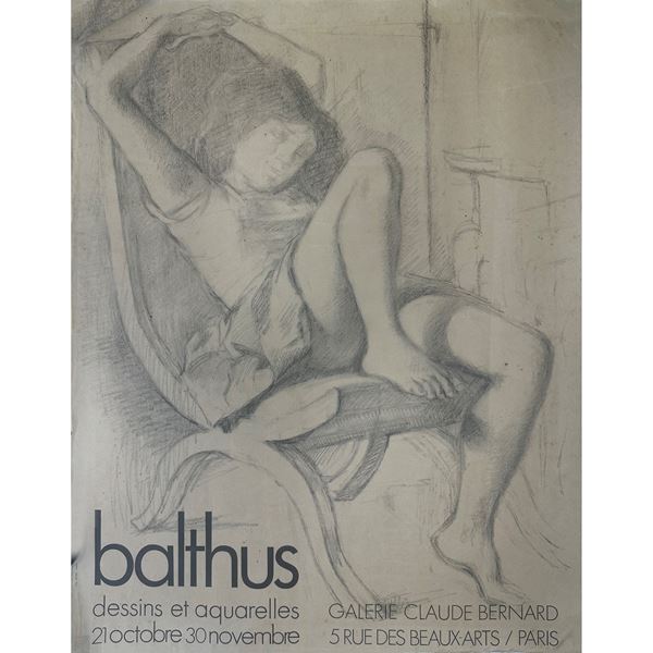 Balthus exhibition poster