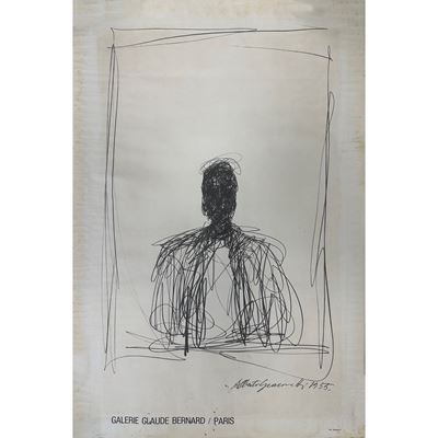 Locandina della mostra, Alberto Giacometti