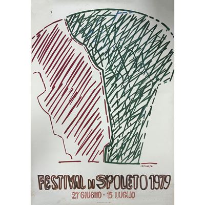 Locandina del Festival dei Due Mondi di Spoleto