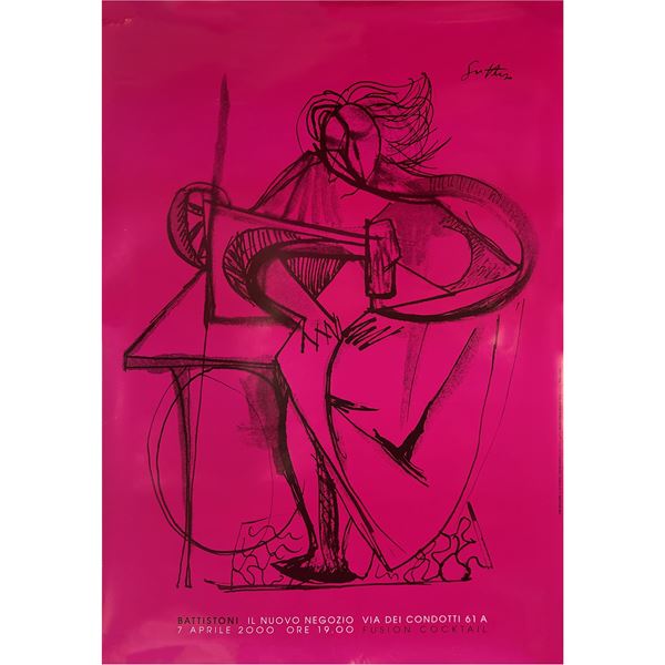 Battistoni advertising poster