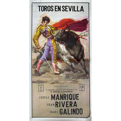 Locandina Toros En Sevilla