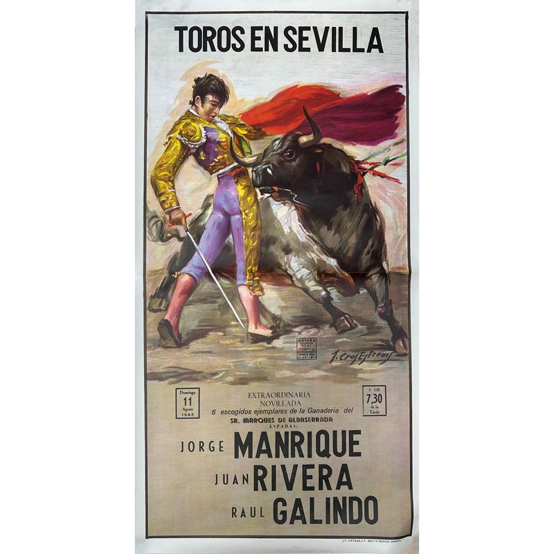 Locandina Toros En Sevilla