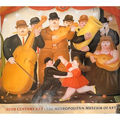 Fernando Botero, Night in Colombia (poster)
