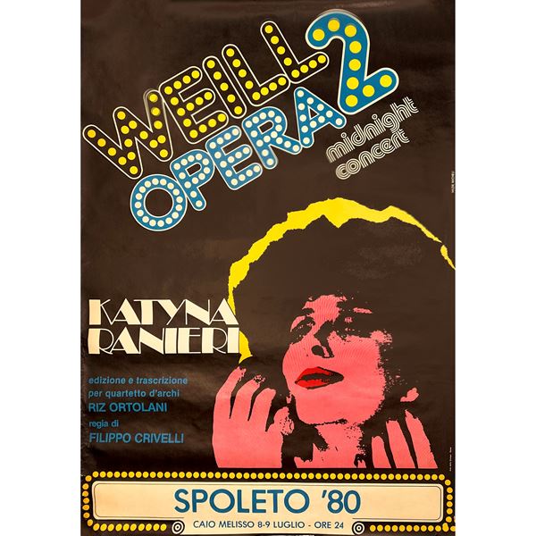 Weill Opera 2 - Midnight Concert Poster