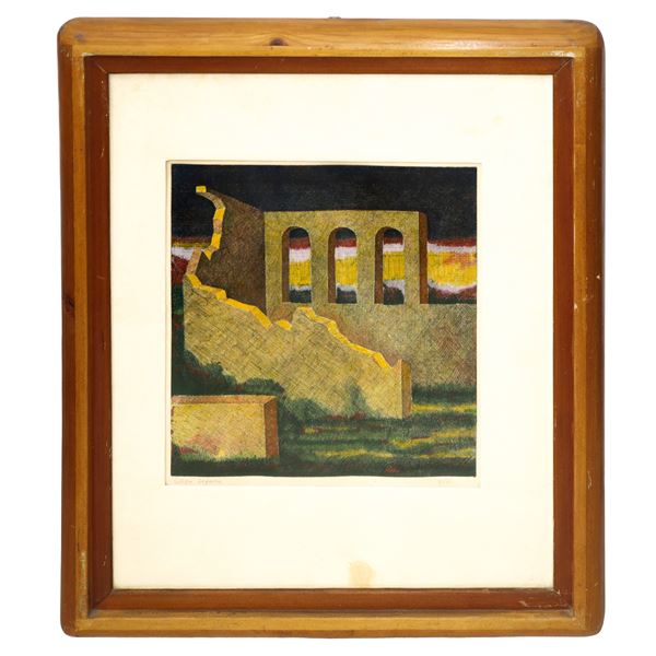Eliseo  Laganà - Scorcio architettonico