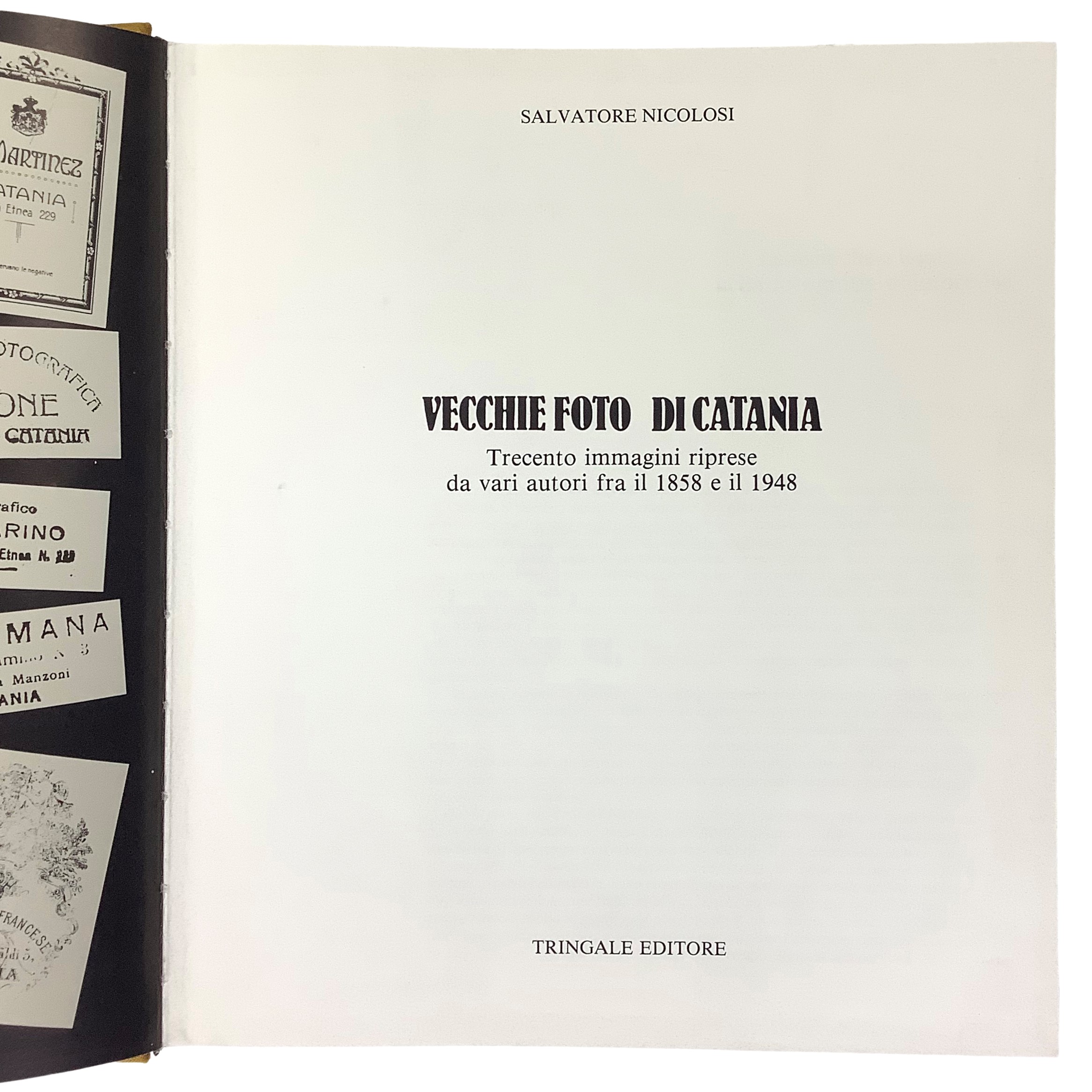 Vecchie foto di Catania - 3 volumi