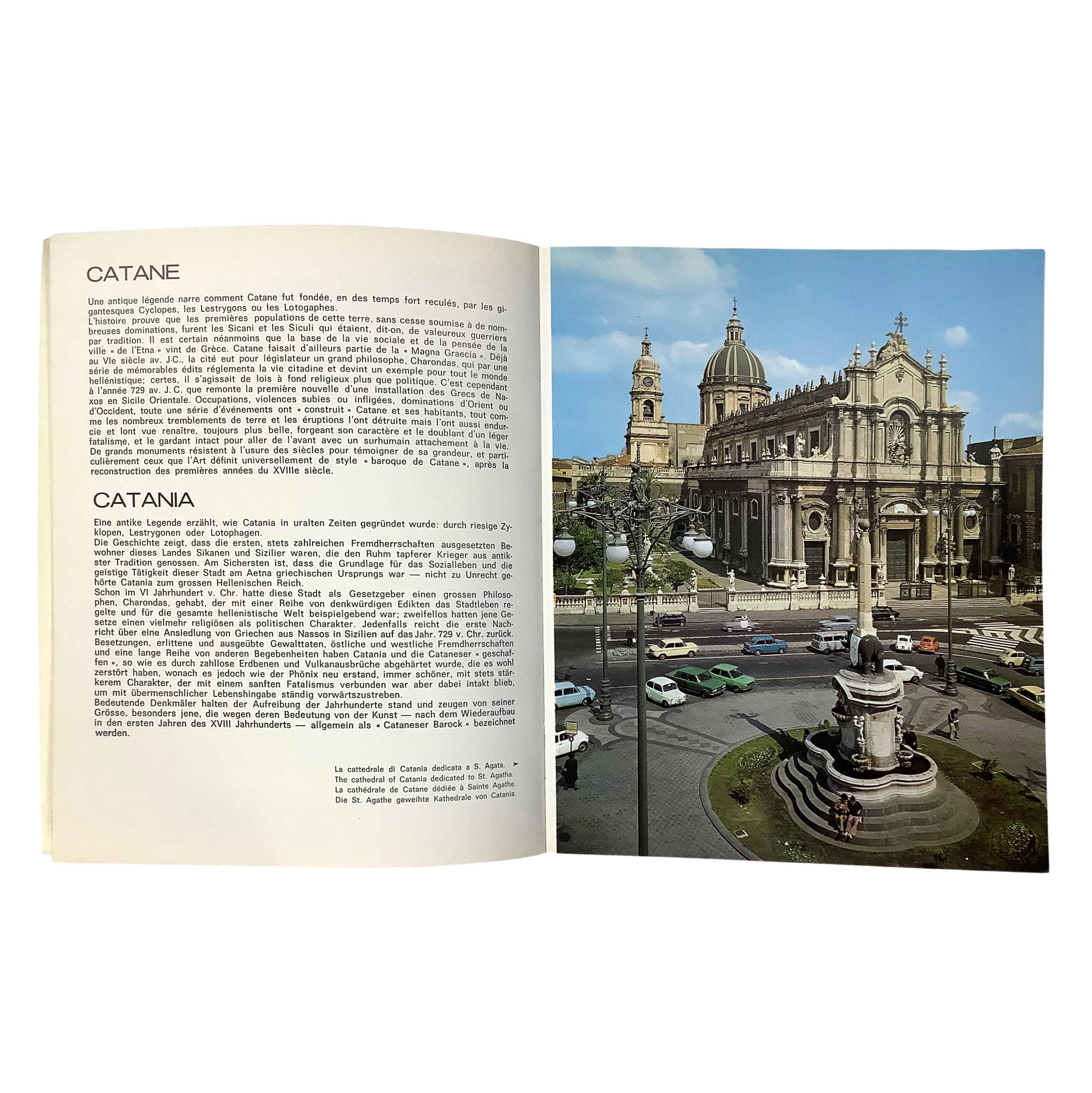 Catania l'Etna e la Riviera