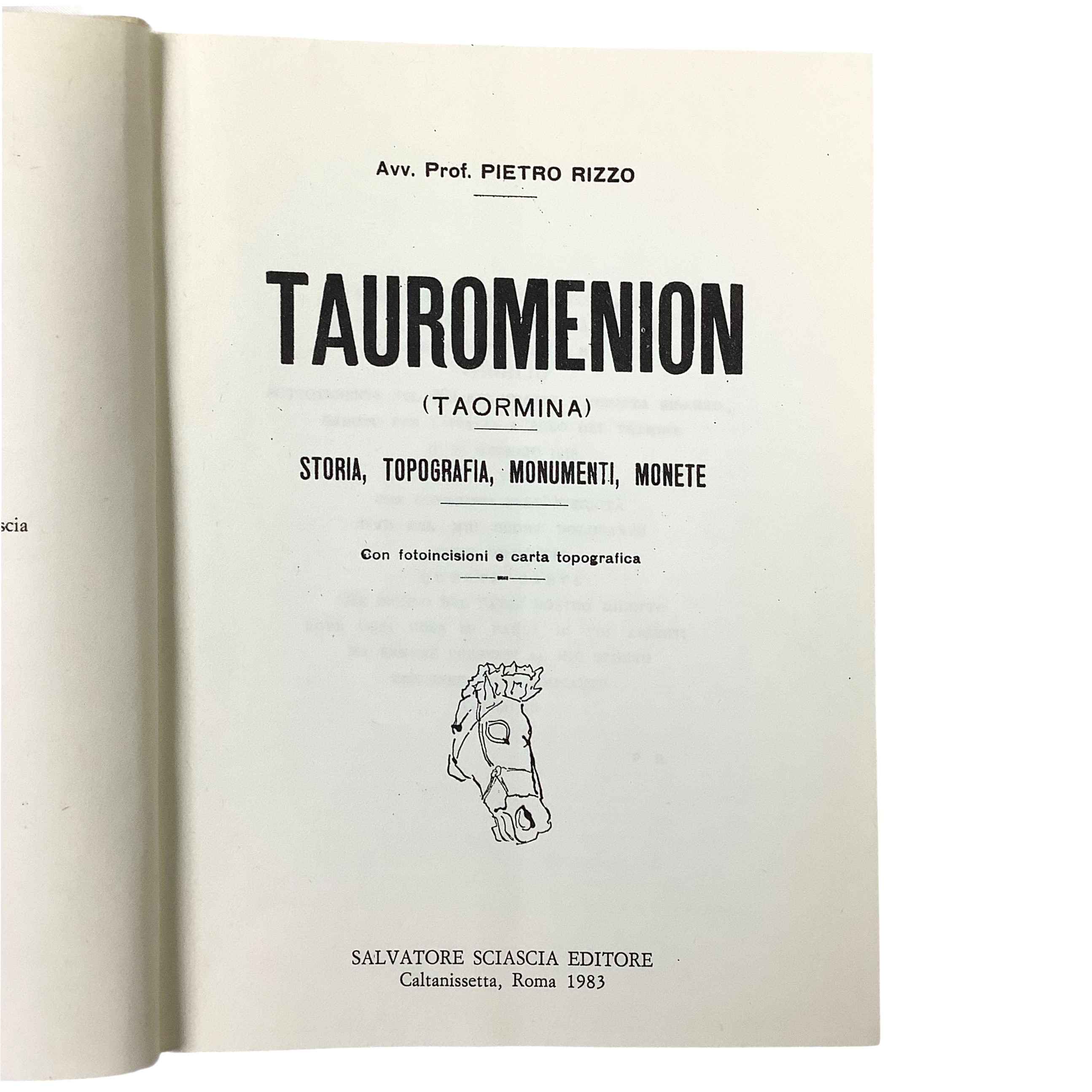 Tauromenion. Storia, Topografia, Monumenti, Monete