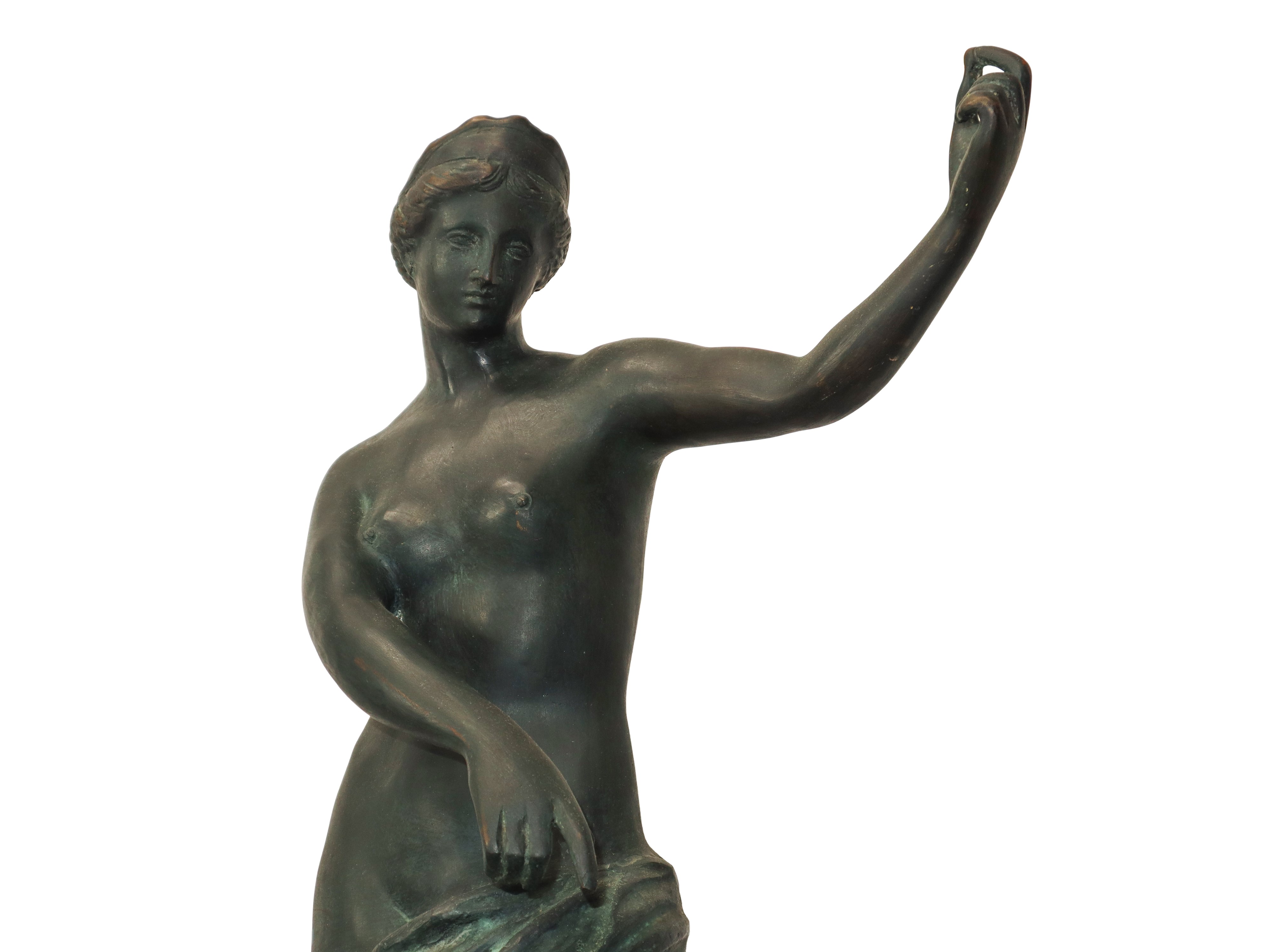 Scultore sconosciuto, Diana, scultura in bronzo