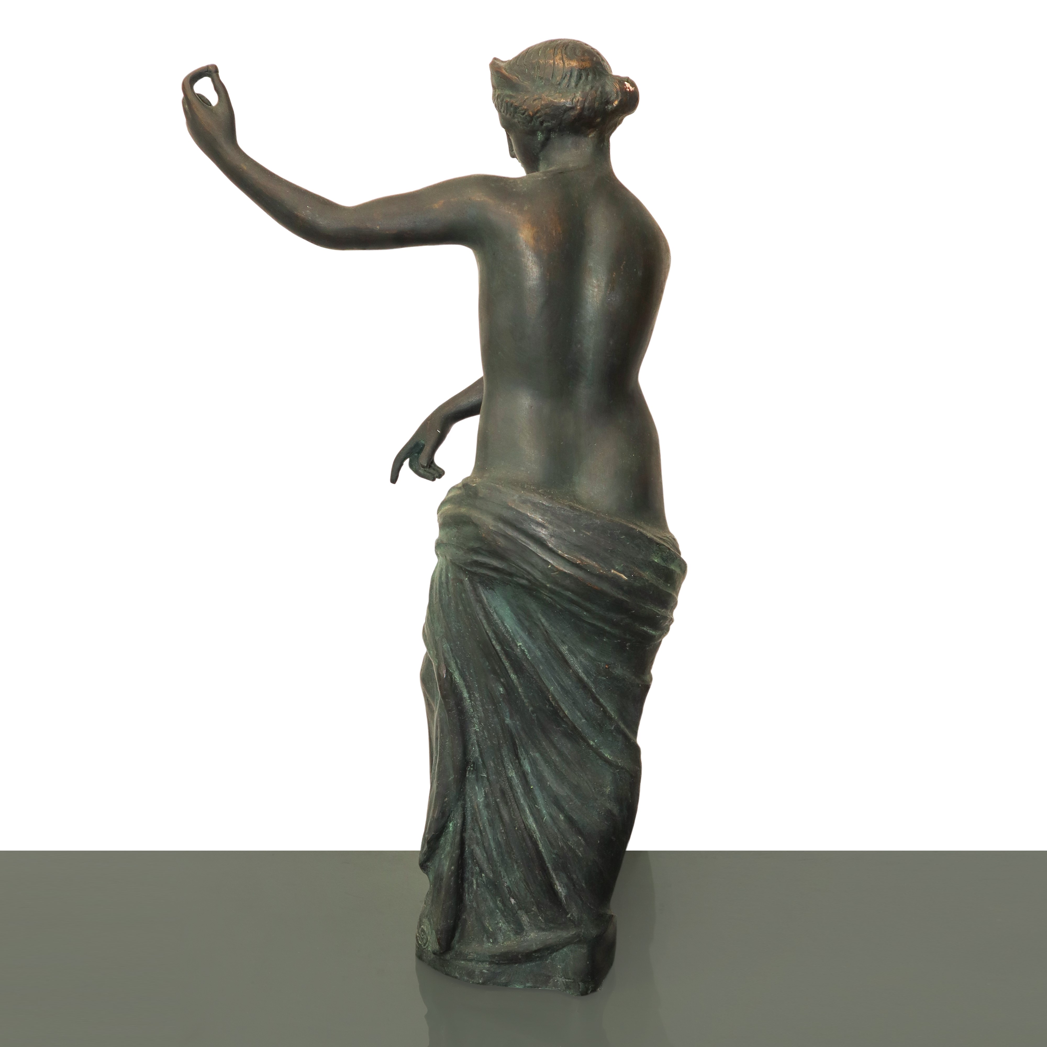 Scultore sconosciuto, Diana, scultura in bronzo