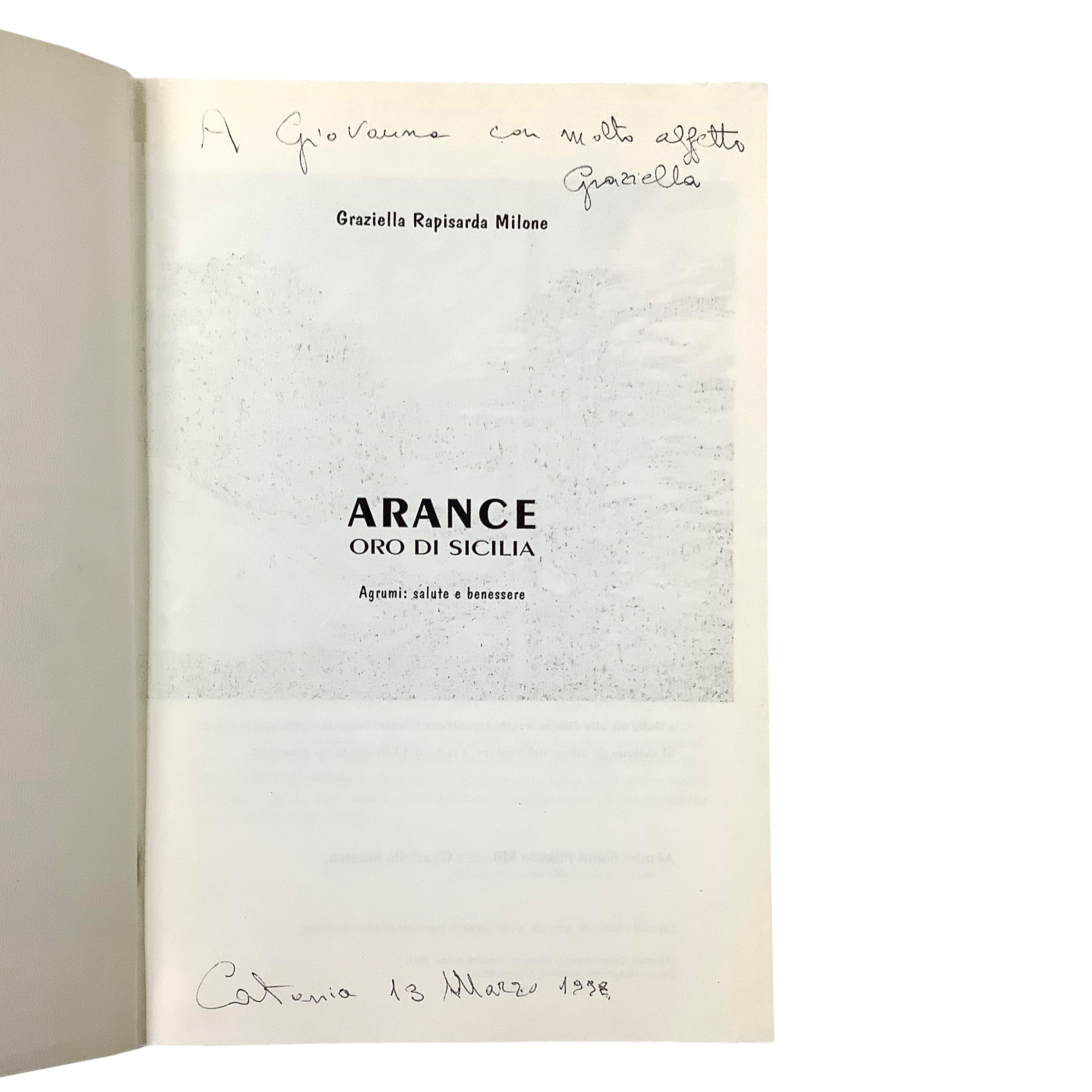Graziella Rapisarda Milone - Arance Oro di Sicilia, 1997