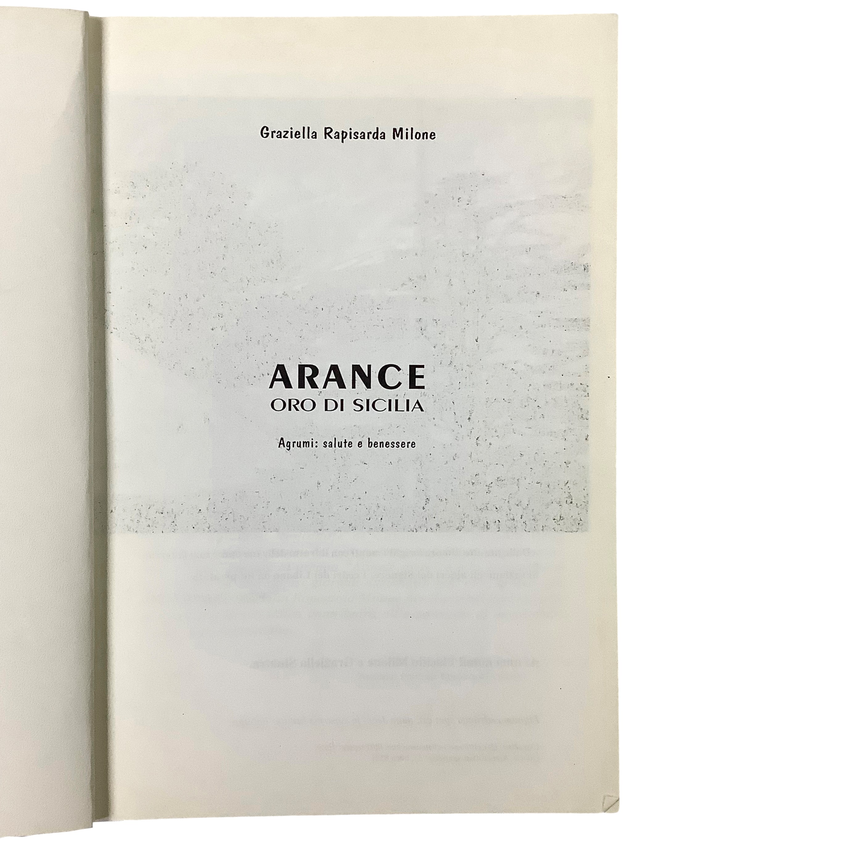Senza autore, Arance Oro di Sicilia, 1997