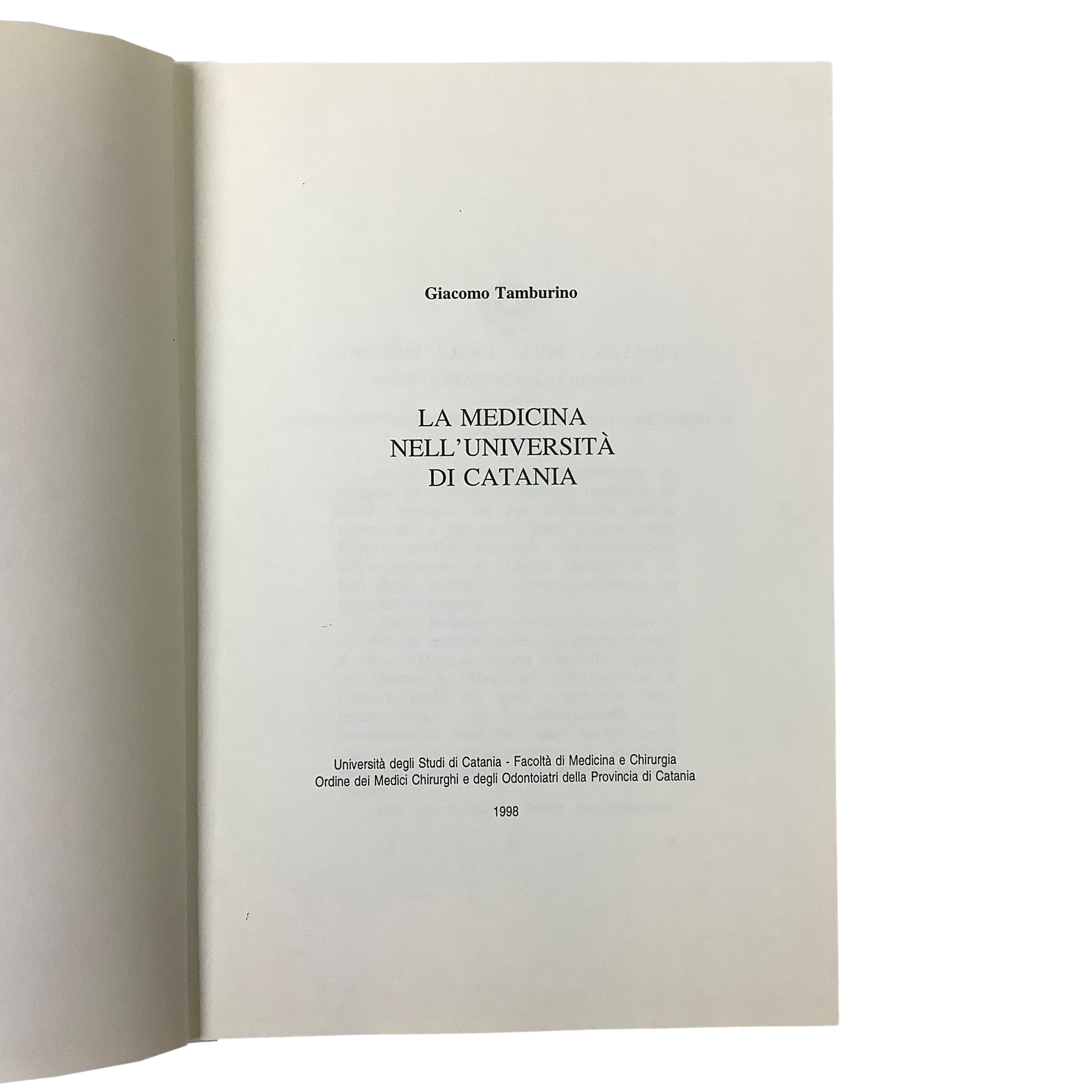 La Medicina nell'Università di Catania